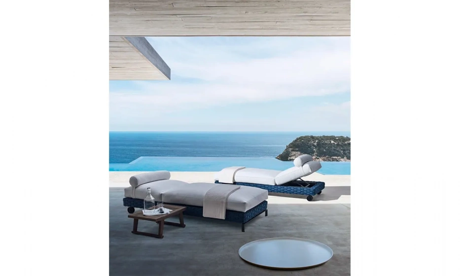 Шезлонг RAY OUTDOOR FABRIC B&B ITALIA RF203LA - фото 1