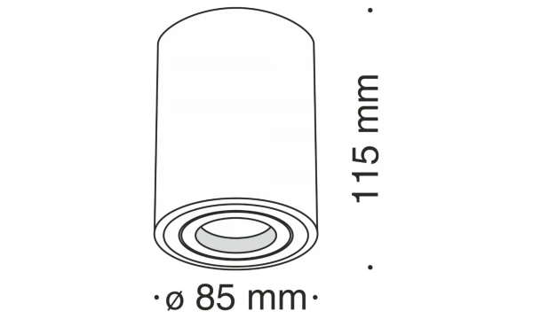 Потолочный Светильник Technical C016Cl-01B