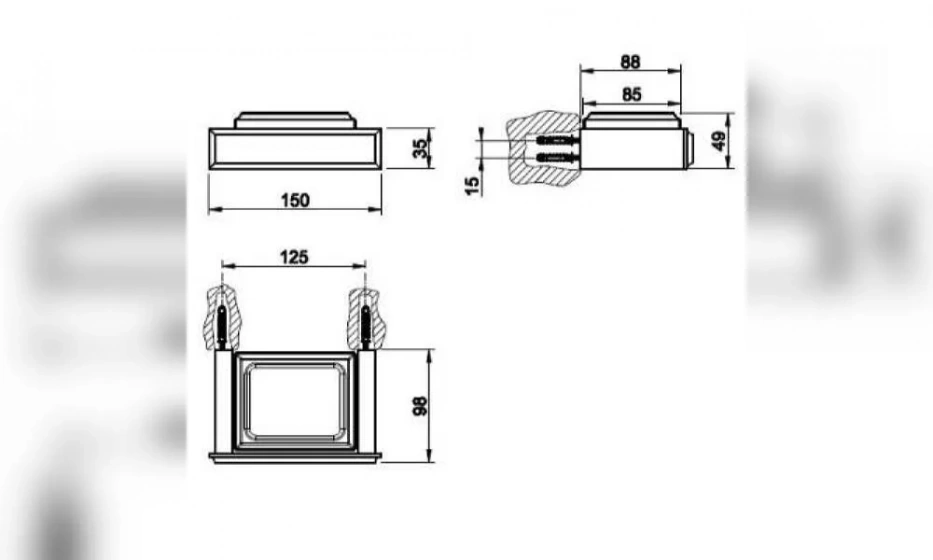 Мыльница Подвесная Eleganza 46401.080 - фото 2