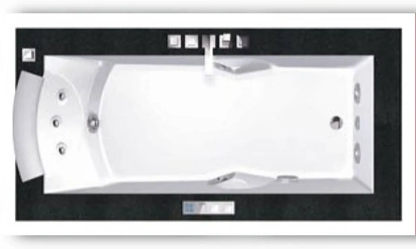 Акриловая Ванна Jacuzzi Aura Uno 180X90 9F43-344A