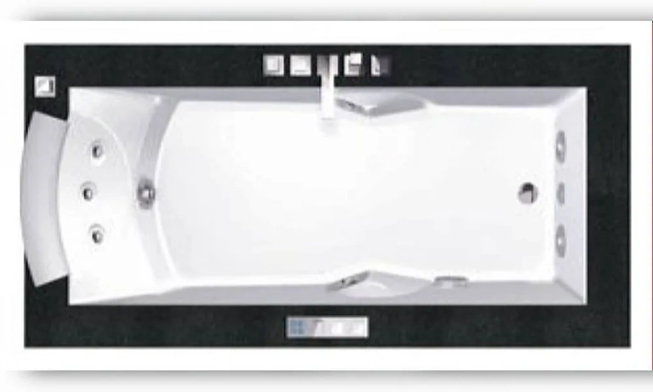 Акриловая Ванна Jacuzzi Aura Uno 180X90 9F43-344A - фото 3