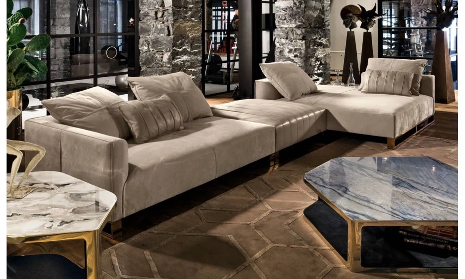 Диван Fold Composizione 2 Longhi Serie W 527 1 - фото 1