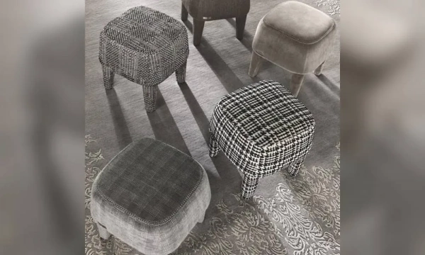 Пуф Mini Серый