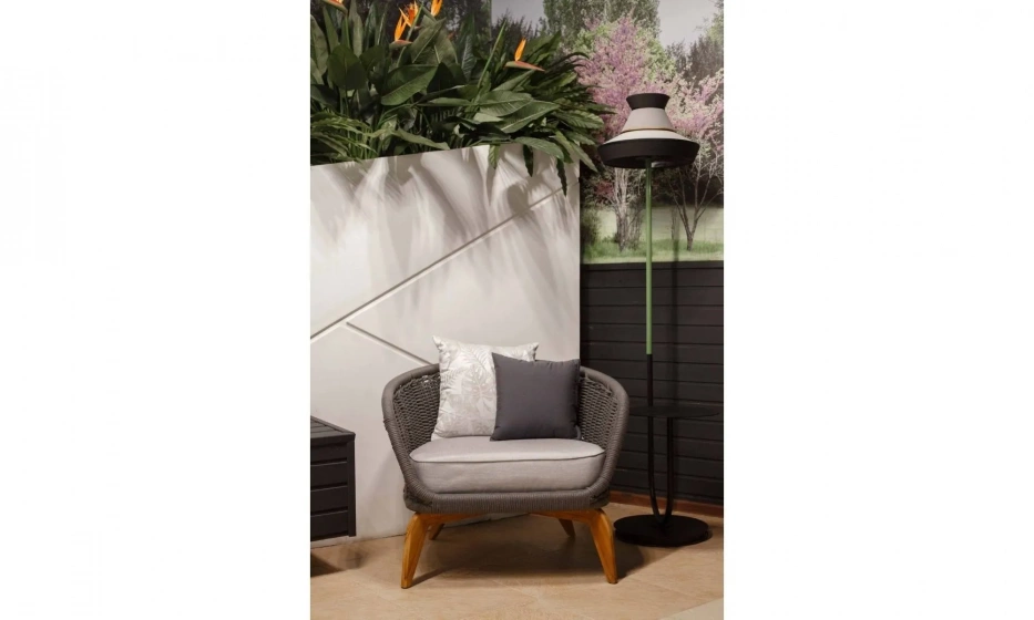 Кресло уличное с подушками - фото 2