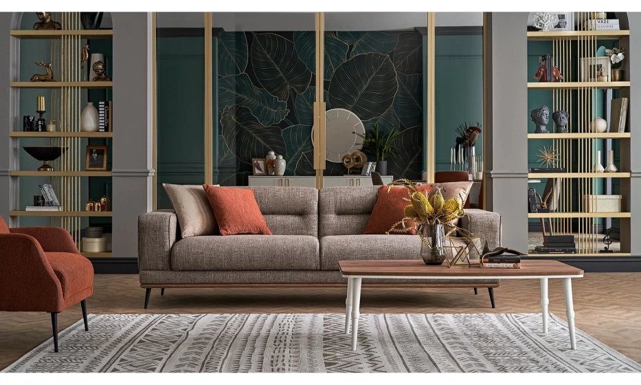 Диван 3Х Местный Larina Turkey 240X82X78 - фото 1