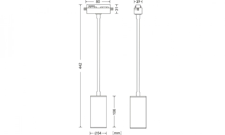 Трековый Светильник Technical Tr010-1-Gu10-W - фото 3