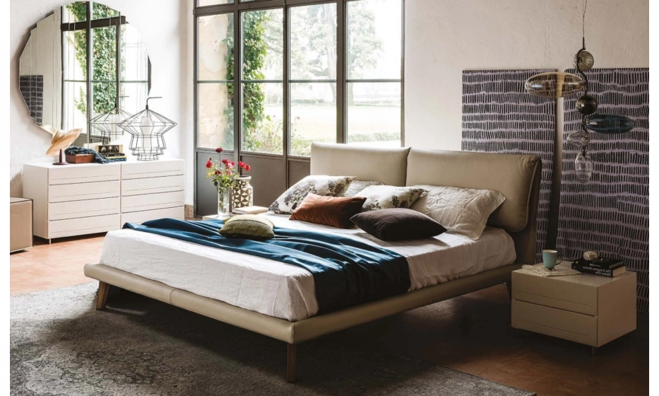 Спальня (Кровать 180x200, комод, 2 тумбы) CATTELAN ITALIA - фото 1