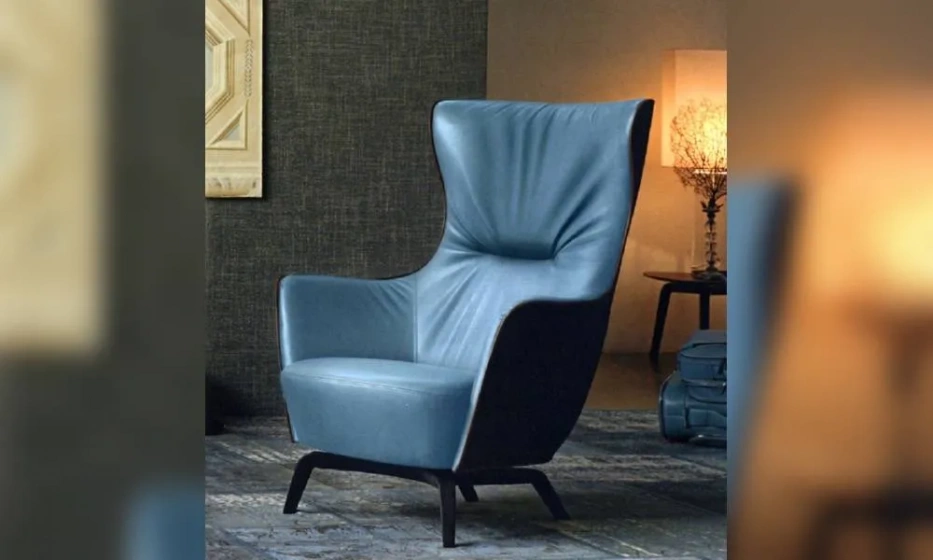 Кресло Poltrona Frau Mamy Blue - фото 1