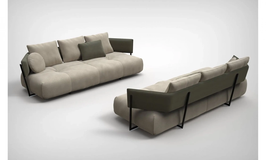 Диван прямой Alberta Salotti Moncheri - фото 1