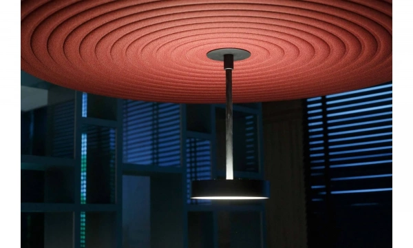 PENTA PENTA светильник подвесной FEEL MEDIUM H97 matt black BrickRed