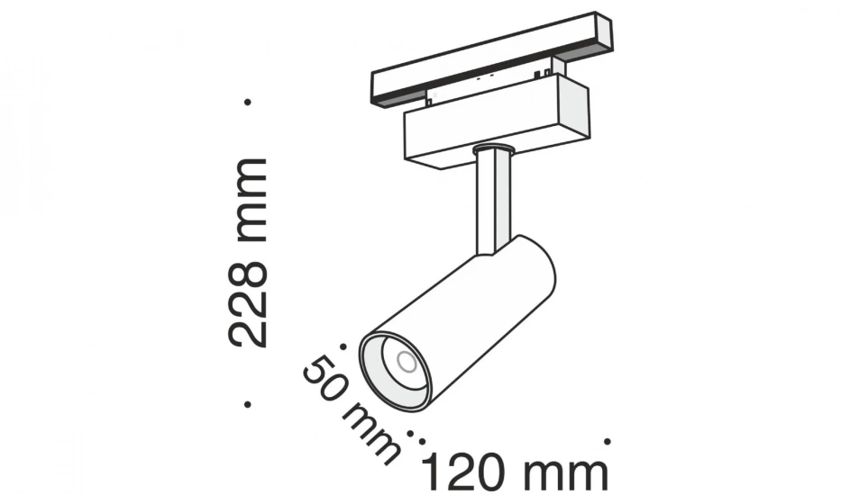 Трековый Светильник Technical Tr019-2-10W3K-B - фото 2