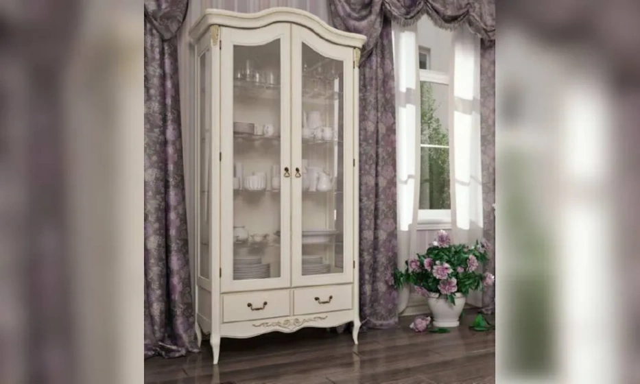 Сервант Kreind Romantic Gold Стеклянный R181G - фото 1