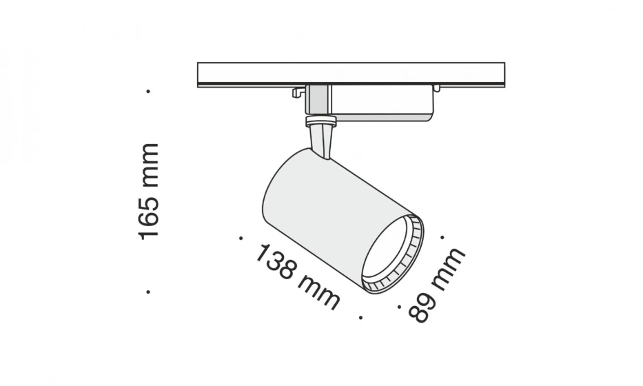 Трековый Светильник Technical Tr003-1-17W4K-B - фото 7