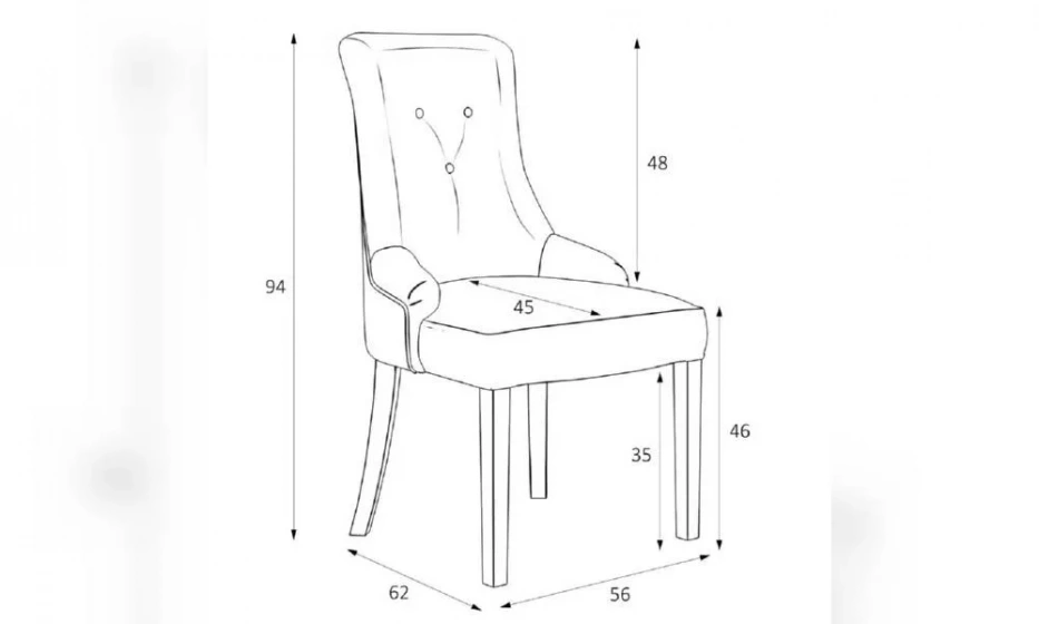 Стул C02V-K03-0589 - фото 2