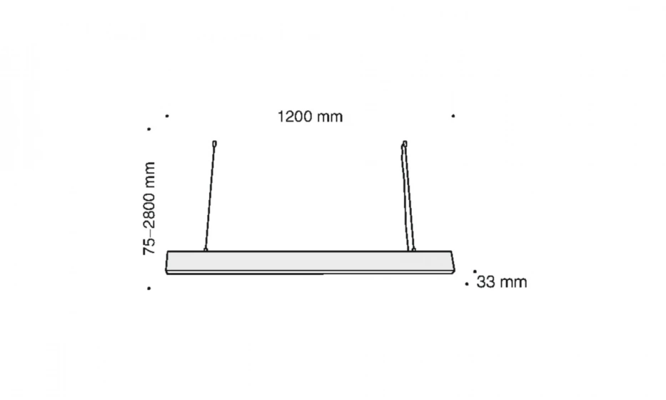 Подвесной Светильник Technical P051Pl-L40W4K - фото 2
