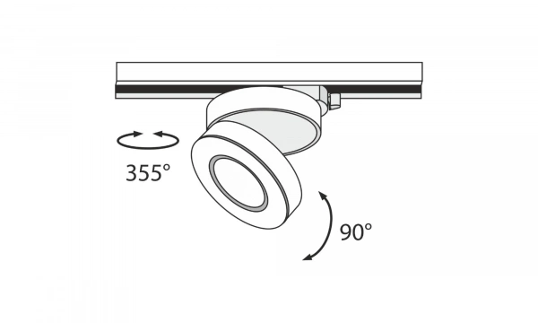Трековый Светильник Technical Tr006-1-12W3K-B