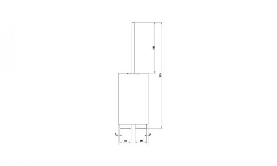 Ёршик Для Туалета Rettangolo 20843.031 - фото 2