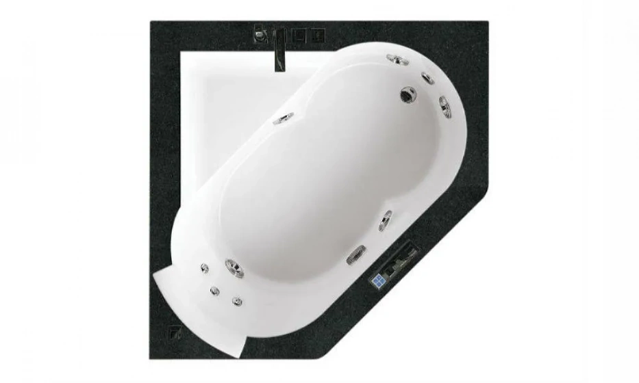 Акриловая Ванна Jacuzzi Aura 140X140 9F43-493A - фото 3