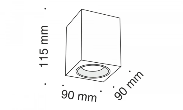 Потолочный Светильник Technical C013Cl-01B