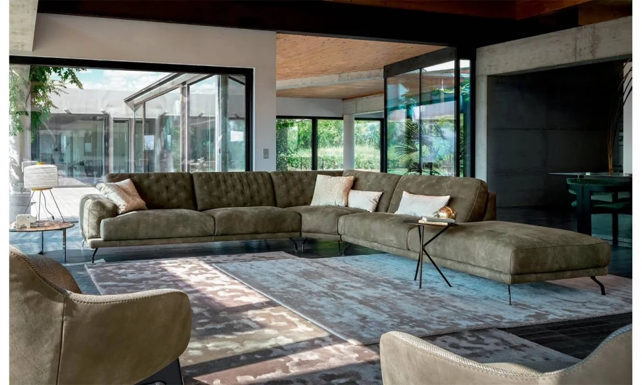 Диван Gerba Nicoline Salotti 3202 + 4404 + 1631 - фото 1