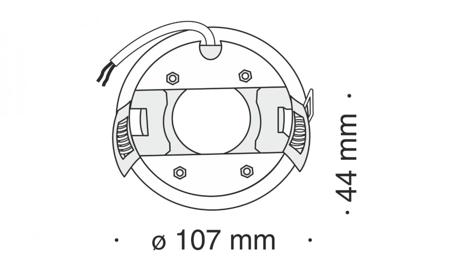 Встраиваемый Светильник Technical Dl293-01-G - фото 3
