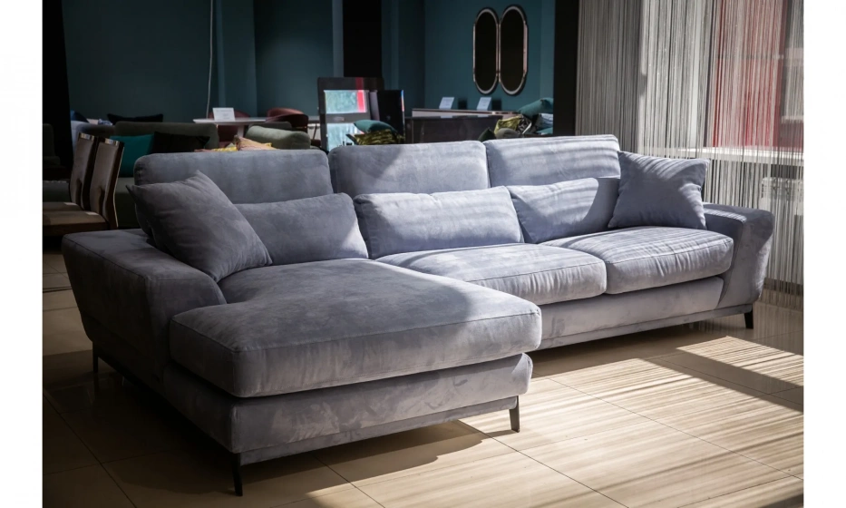 Диван с отоманкой ESTELIO БУМЕР - фото 1