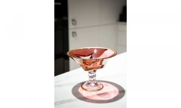 Ваза VETRERIE DI EMPOLI Rossa