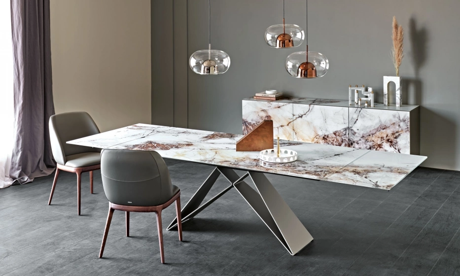 Стол обеденный Premier Crystalart Drive Cattelan Italia - фото 2